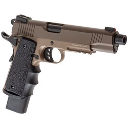 Army Armament M1911 Extended Full Metal GBB 6mm Desert