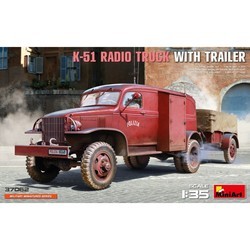 MiniArt K-51 Radio Truck With Trailer (1:35)