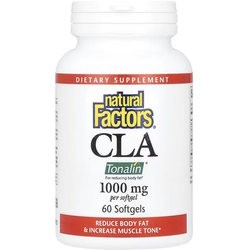 Natural Factors CLA Tonalin 1000 mg 60 cap