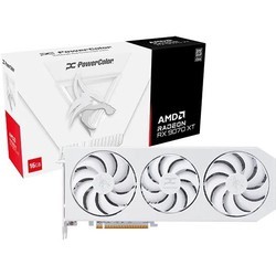 PowerColor Radeon RX 9070 XT Hellhound Spectral White 16GB