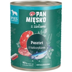 PAN MIESKO Adult Herbs with Tuna 800 g