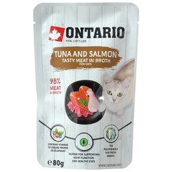 Ontario Adult Tuna/Salmon Pouch 80 g