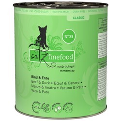 Catz Finefood Classic Canned Beef/Duck 800 g