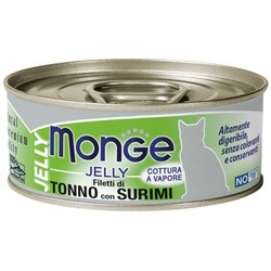 Monge Jelly Adult Tuna/Surimi 80 g