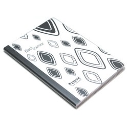 Axent Squared Notebook Black&amp;White Rhombs