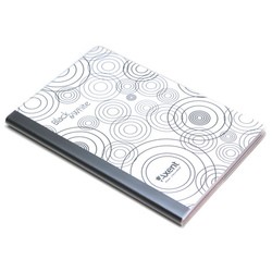 Axent Squared Notebook Black&amp;White Circles