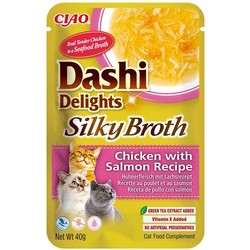 INABA Ciao Dashi Delights Silky Broth Chicken/Salmon 40 g