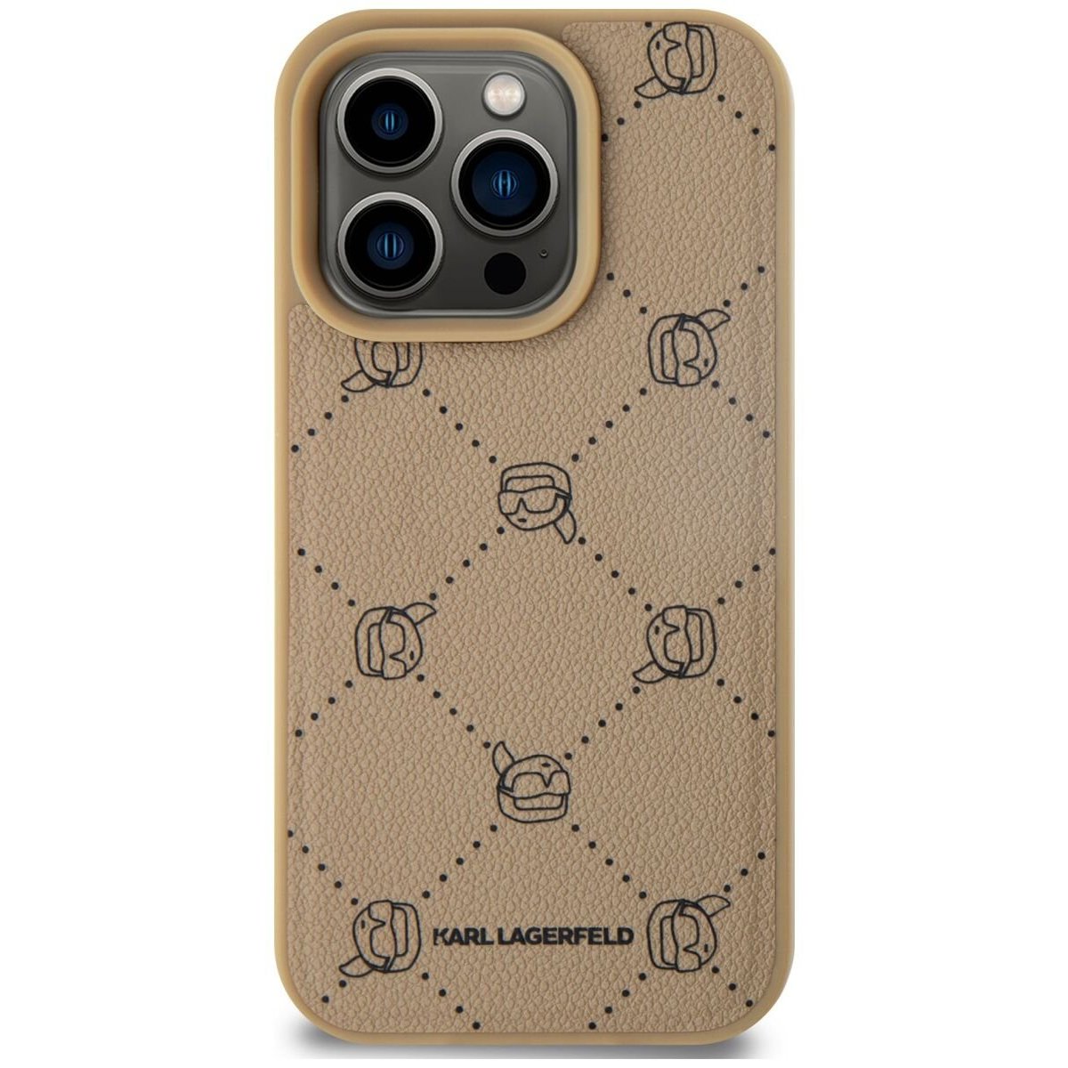 Karl Lagerfeld Karl Heads Pattern Magsafe for iPhone 15 Pro Max