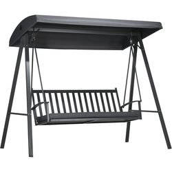 Outsunny 3-Seat Garden Swing Chair