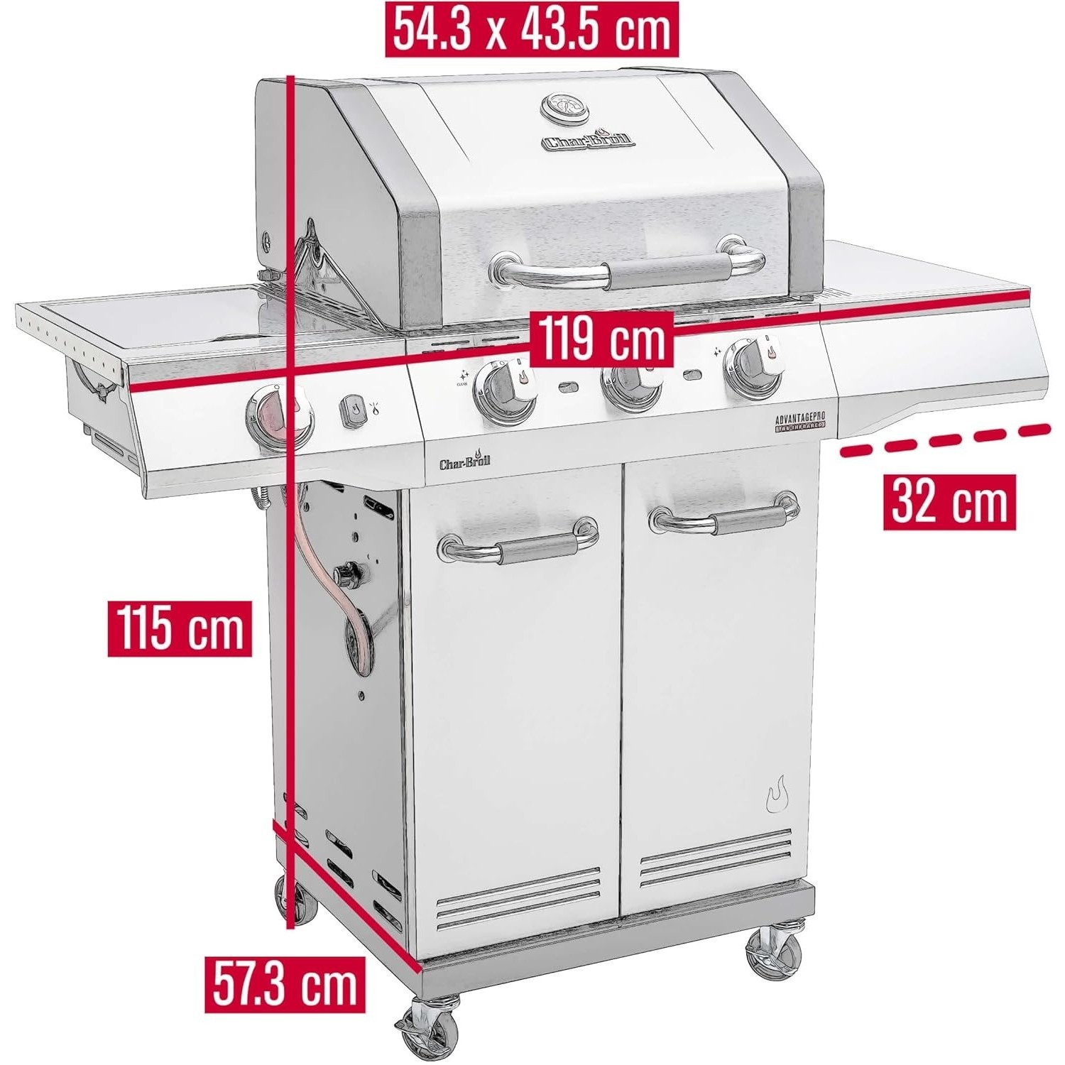 Char-Broil Advantage PRO S3