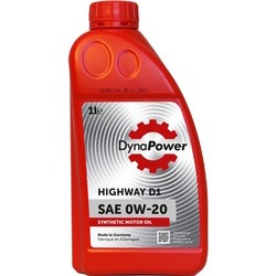 DynaPower Highway D1 0W-20 1L