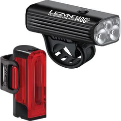 Lezyne Macro Drive 1400+ Strip Drive Pro 400+ Pair