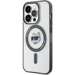 Karl Lagerfeld IML Choupette`s Head MagSafe for iPhone 15 Pro