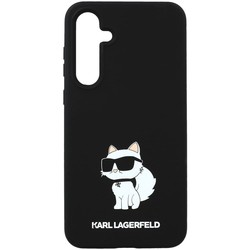 Karl Lagerfeld Silicone Choupette Metal Pin for Galaxy A55