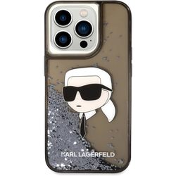 Karl Lagerfeld Glitter Karl Head for iPhone 14 Pro