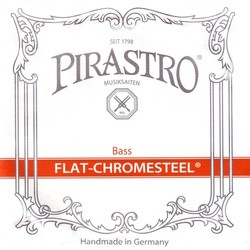 Pirastro Flat Chromesteel 3/4 Double Bass A String Ball End