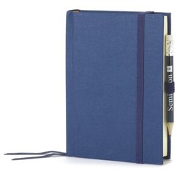 Semikolon Voyage Plain Notebook Blue