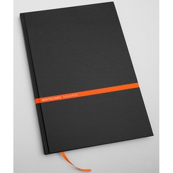 Whitelines Squared Notebook Flexo Black