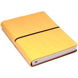 Ciak Ruled Rainbow Notebook Large Yellow