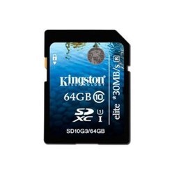 Kingston SDXC UHS-I Elite 64Gb