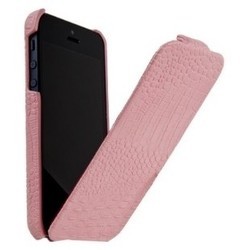 Borofone Crocodile Leather Case for Iphone 5/5S (розовый)