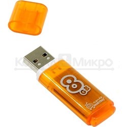 SmartBuy Glossy 8Gb (оранжевый)