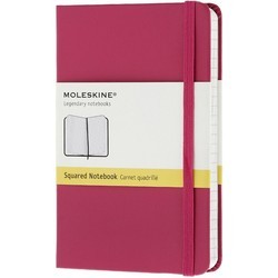 Moleskine Squared Notebook Pocket Pink
