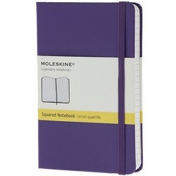 Moleskine Squared Notebook Pocket Purple