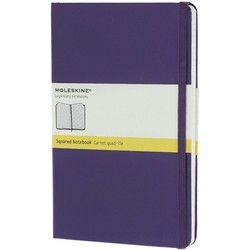 Moleskine Squared Notebook Large Purple