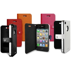 PURO Booklet Slim Cases for iPhone 4/4S
