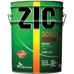 ZIC XQ 5000 Power 15W-40 20L