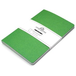 Hiver Books Set of 2 Plain Notebook Green
