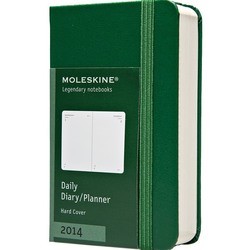 Moleskine Daily Planner Extra Small Green