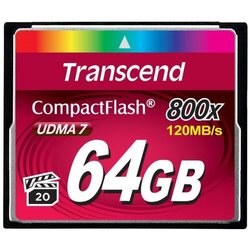 Transcend CompactFlash 800x 64Gb