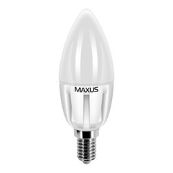 Maxus 1-LED-283 C37 CL-F 5W 3000K E14 AL