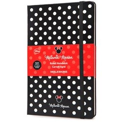 Moleskine Minnie Mouse Ruled Notebook Black