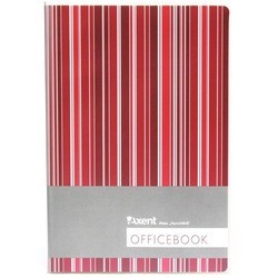 Axent Squared Officebook Stripes Red