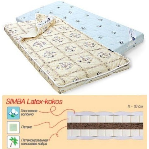 Matroluxe Simba Latex–kokos 60х120