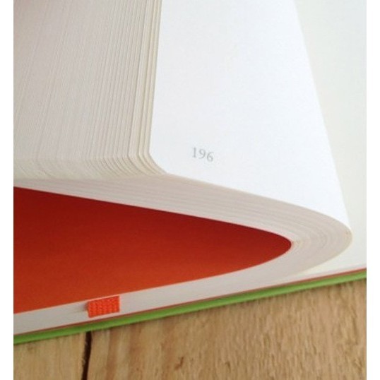 Leuchtturm1917 Plain BiCOLORE Lime&amp;Orange