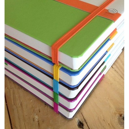 Leuchtturm1917 Plain BiCOLORE Lime&amp;Orange