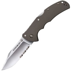 Cold Steel Code 4 Clip Point Half Serrated