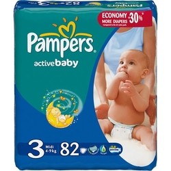 Pampers Active Baby 3 / 82 pcs