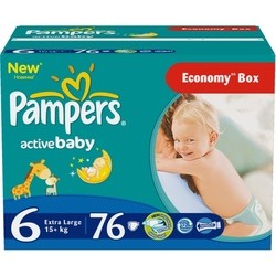 Pampers Active Baby 6 / 76 pcs