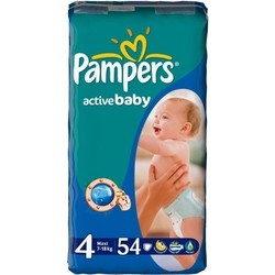 Pampers Active Baby 4 / 54 pcs