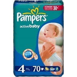 Pampers Active Baby 4 / 70 pcs