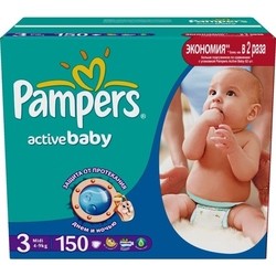 Pampers Active Baby 3 / 150 pcs