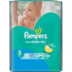 Pampers Active Baby 3 / 15 pcs