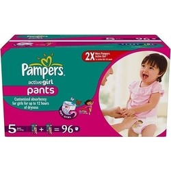 Pampers Active Girl 5 / 96 pcs