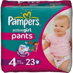 Pampers Active Girl 4 / 23 pcs