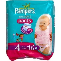 Pampers Active Girl 4 / 16 pcs